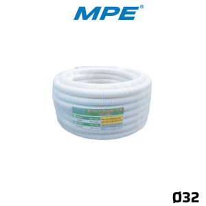 Ống luồn đàn hồi màu trắng phi 32mm cuộn 25m mã A9032 CT