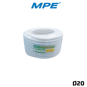 Ống luồn đàn hồi màu trắng phi 20mm cuộn 50m mã A9020 CT