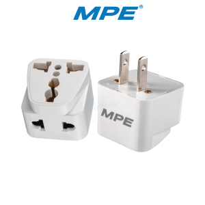 Ổ cắm du lịch, chân cắm dẹp – tròn AD1