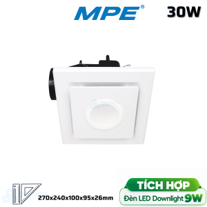 Quạt hút Ốp Trần Ceiling MPE AFCL-130S9
