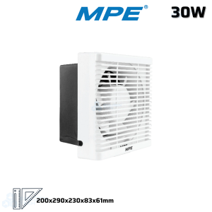Quạt hút âm tường có mặt che bảo vệ AF-200