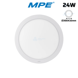 Led Panel tròn nổi 24W MPE SRPL-24T/V Ánh sáng Trắng/ Vàng