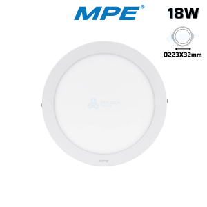 Led Panel tròn nổi 18W MPE SRPL-18T/V Ánh sáng Trắng/ Vàng