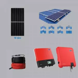 Hệ Thống Điện Mặt Trời 8.28 kWp 1 Pha