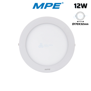 Led Panel tròn nổi SRPL-12W trắng, vàng