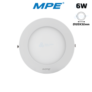 Led Panel tròn nổi SRPL-6W trắng, vàng