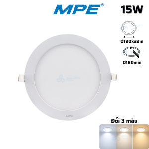 Led Panel Tròn 3 Màu RPL-15-3C
