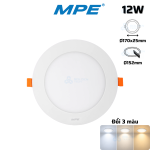 Đèn LED Mini Panel 3 Màu RPE-12-3C