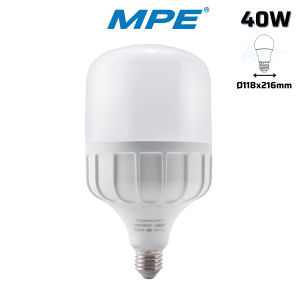 ĐÈN LED BULB CHỐNG ẨM 40W TRẮNG, VÀNG LBD3-40T/V