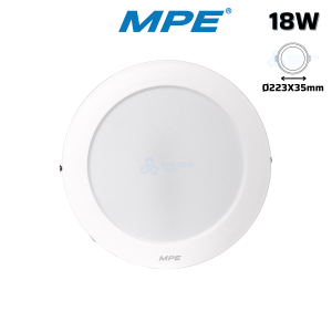 LED PANEL TRÒN ỐP NỔI SRPL2-18W TRẮNG, VÀNG