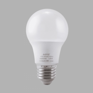 ĐÈN LED BULB CHỐNG ẨM 7W TRẮNG, VÀNG LBD3-7T/V