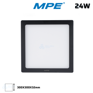 Đèn LED Panel Ốp Trần Nổi Vuông SSPLB-24W Trắng, Vàng
