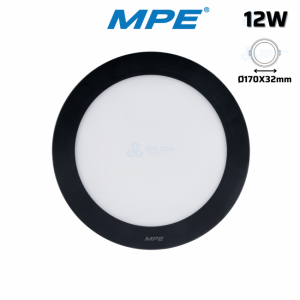 Đèn LED Panel Tròn Nổi SRPLB-12W Trắng, Vàng