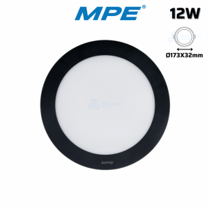 Đèn LED Panel Tròn Nổi SRPLB2-12W Trắng, Vàng
