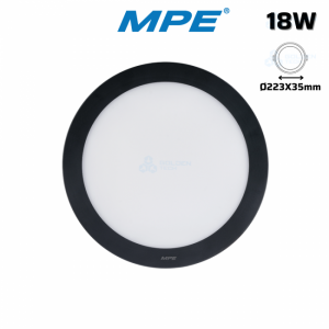 Đèn LED Panel Tròn Nổi SRPLB2-18W Trắng, Vàng