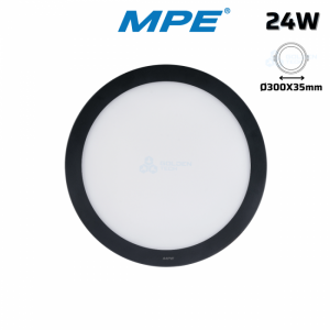Đèn LED Panel Tròn Nổi SRPLB2-24W Trắng, Vàng