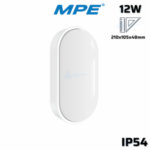 LED Ốp Nổi Oval 12W - 3 in 1 BHO-12
