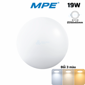 Đèn Led Ốp Trần 19W - 3 Màu Ánh Sáng CL-20