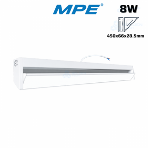 LED Chiếu Gương Thân Đèn Nhựa Điều Chỉnh Hướng Chiếu Sáng 3 Chế Độ Màu MRL-8/3C