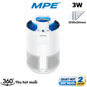 Đèn Bắt Muỗi Thông Minh, Sử Dụng Đèn LED UV Có 2 Bước Sóng Để Thu Hút Muỗi, DBM-01