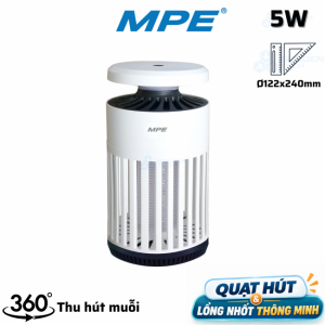 Đèn Bắt Muỗi Thông Minh, Sử Dụng 2 Phương Pháp Để Bắt Muỗi, DBM-02
