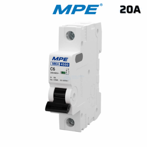 Cầu Dao Tự Động MK4 1 Cực, 20A, 4.5kA mã MK4-C120