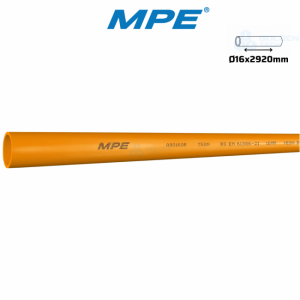 Ống Luồn Cứng Màu Cam 750N Phi 16mm Dài 2.920mm Mã A9016OR