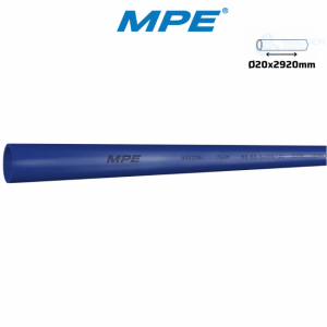 Ống Luồn Cứng Màu Xanh Dương 750N Phi 20mm Dài 2.920mm Mã A9020BL