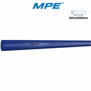 Ống Luồn Cứng Màu Xanh Dương 750N Phi 25mm Dài 2.920mm Mã A9025BL