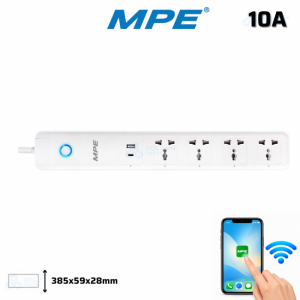 Ổ Cắm Di Động Thông Minh, Tích Hợp Sạc USB Type A & Type C, Điều Khiển Wifi SPS3