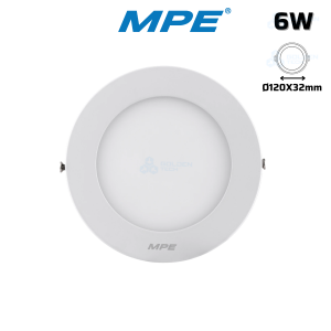Led Panel tròn nổi Dimmer 6W Trắng, vàng