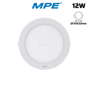 Led Panel tròn nổi Dimmer 12W Trắng, vàng