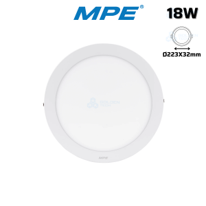 Led Panel tròn nổi Dimmer 18W Trắng, vàng