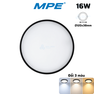 Đèn Downlight Nổi Tràn Viền 3 Chế Độ Màu SRDLB-16W