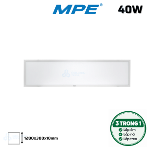 Led Panel lớn 1200x300 40W MPE FPL-12030T/N/V Ánh Sáng Trắng/Trung Tính/ Vàng