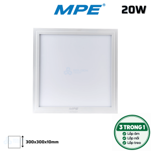 Led Panel lớn MPE FPL-3030 Trắng, vàng, trung tính