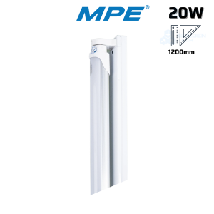 Bộ Máng Siêu Mỏng Gồm Bóng Led Tube 18W Đơn MPE 1m2 - MGT-120T