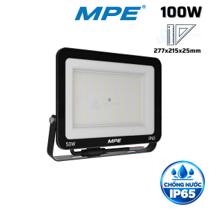 Đèn LED Pha FLD2 100W Trắng, Vàng