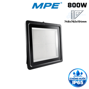 Đèn LED Pha FLD3 800W Trắng, Vàng