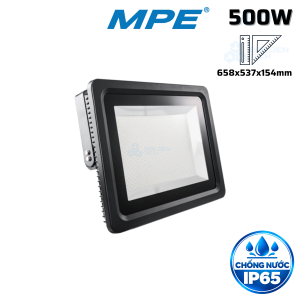 Đèn LED Pha FLD3 500W Trắng, Vàng