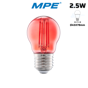 Đèn LED Filament Màu 2.5W MPE FLM-3RD