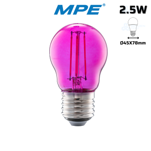 Đèn LED Filament Màu 2.5W MPE FLM-3PU