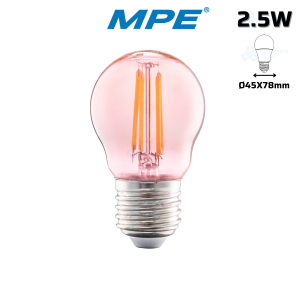 Đèn LED Filament Màu 2.5W MPE FLM-3PK