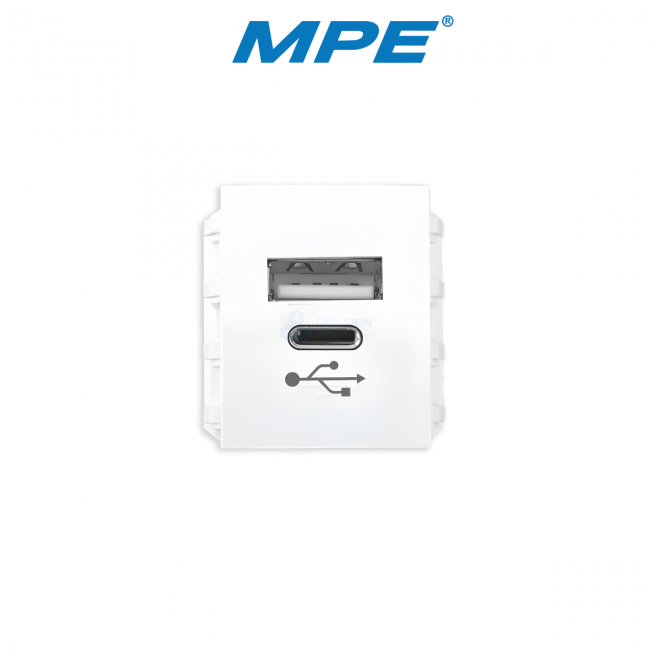 Ổ Cắm Sạc USB A6USB-A-C Ổ Cắm Sạc USB A6USB-A-C