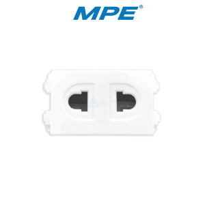 Ổ Cắm 2 Chấu A6USV (Vặn Vít)