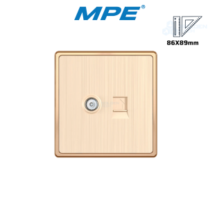 Ổ Cắm Tivi + Mạng LAN S7TV-LAN