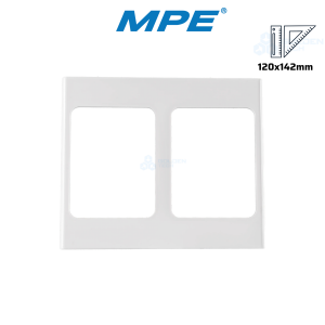 Mặt viền đôi màu trắng A20-WND