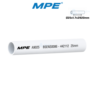 Ống luồn cứng 750N, phi 25mm, dài 2.920mm mã A9025