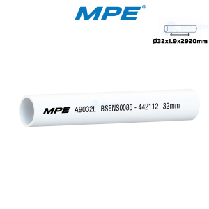 Ống luồn cứng 320N, phi 32mm, dài 2.920mm mã A9032L